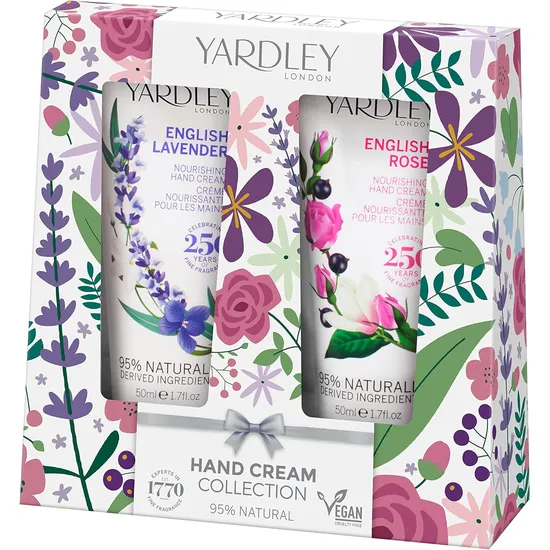 Yardley Floral Fragrance Hand Cream Collection Gift Set