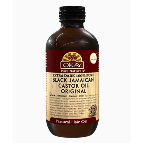 Okay Extra Dark Black Jamaican Castor Oil Original