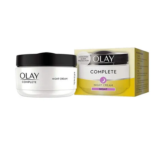 Olay Complete Night Cream 50ml x3 Anti Ageing Moisturising Skin Care - Image 3