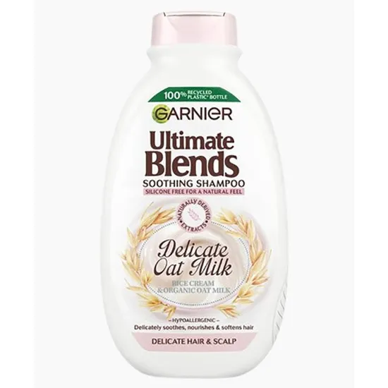 Garnier Ultimate Blends Delicate Oat Milk Soothing Shampoo