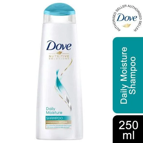 Dove Daily Moisture Shampoo - 250ml - Normal & Dry Hair - Hair Repair & Protection - Image 12