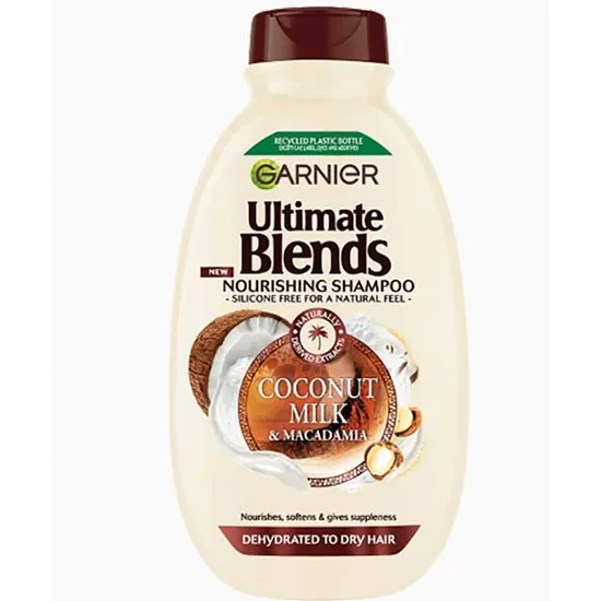 Garnier Ultimate Blends Coconut Milk Macadamia Nourishing Shampoo