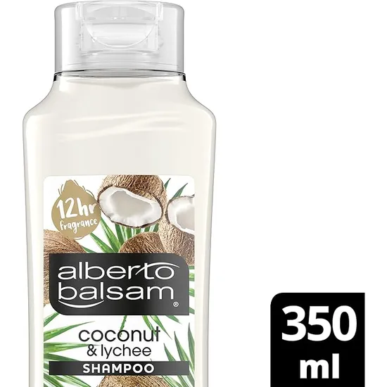 Alberto Balsam Coconut & Lychee Shampoo 350Ml
