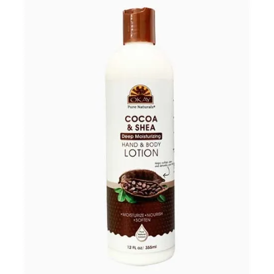Okay Cocoa Shea Deep Moisturising Hand & Body Lotion