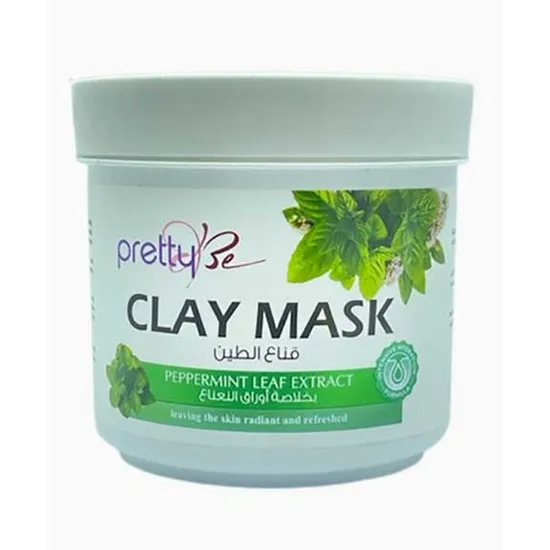 Pretty Be Clay Mask With Peppermint Leaf Extract