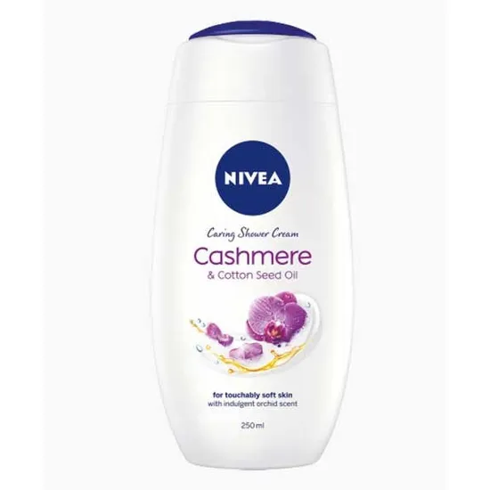 Nivea Cashmere & Cotton Seed Oil Shower Cream