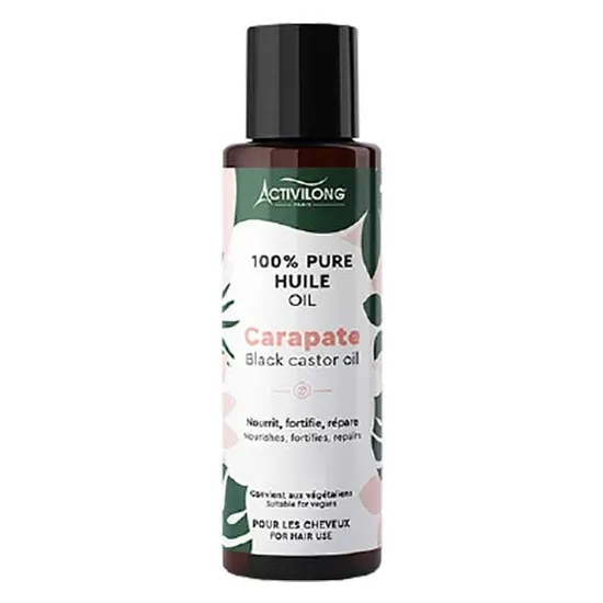 Activilong Carapate Pure Black Castor Oil For Hair Repair