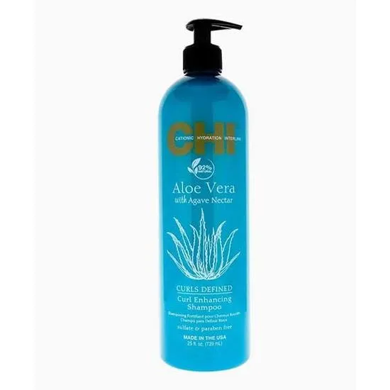 Farouk Systems CHI Curls Defined Enhancing Shampoo With Aloe Vera & Agave Nectar