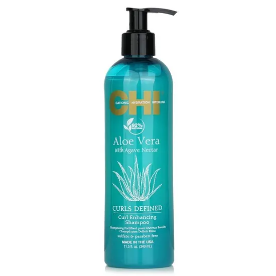 Farouk Systems CHI Curls Defined Enhancing Shampoo With Aloe Vera & Agave Nectar