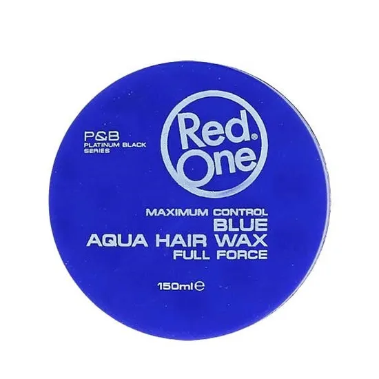 Red One Blue Aqua Hair Gel Wax Full Force