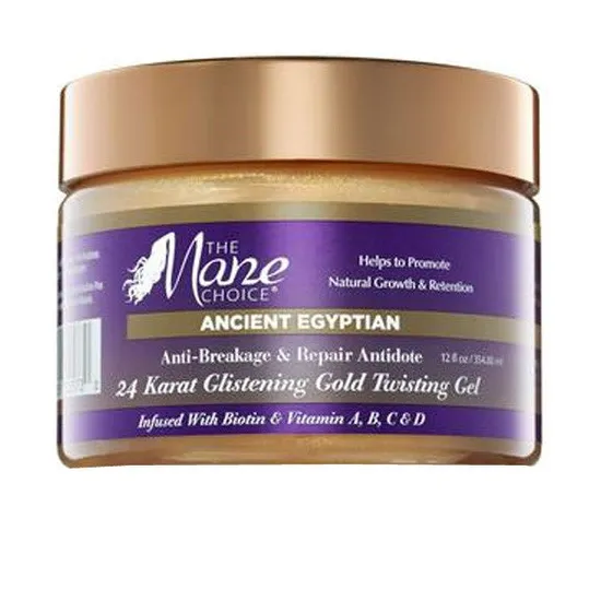 The Mane Choice Ancient Egyptian 24 Karat Glistening Gold Twisting Gel