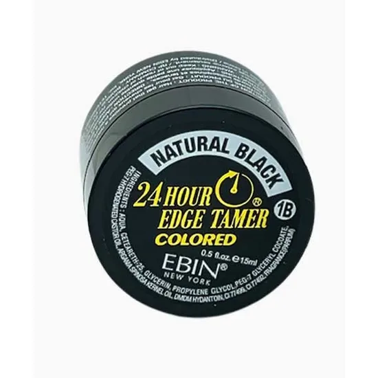 Ebin New York 24 Hour Coloured Edge Tamer Natural Black