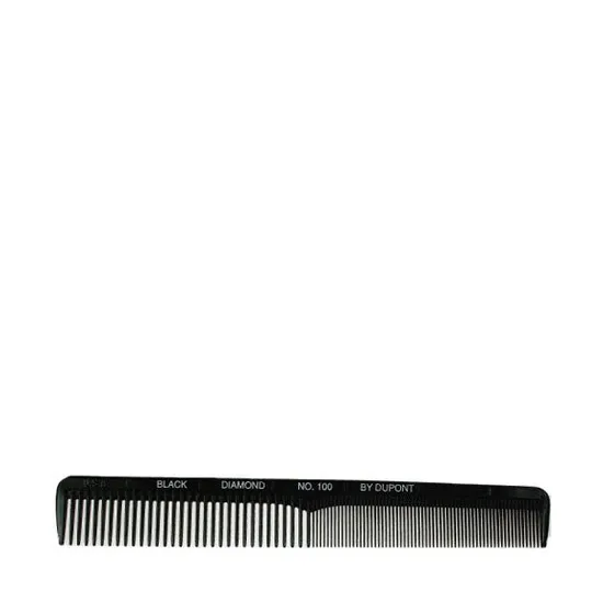 Black Diamond 100 Stylist Barber Styling Work Comb