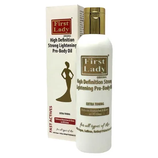 First Lady Fast Actives High Definition Strong Pro Body Oil