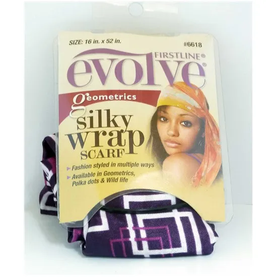 Firstline Evolve Geometrics Silky Wrap Scarf
