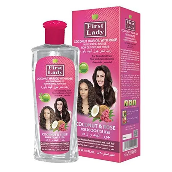 First Lady Coconut Hair Oil With Rose