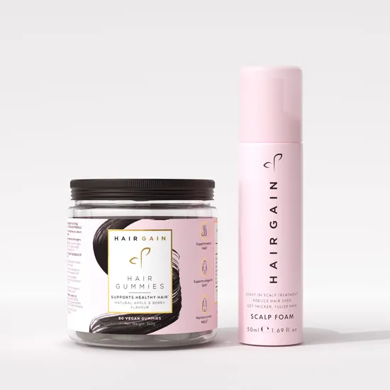 Debenhams Women's Multicolor Hair Gummies (1 Month Supply) + Hair Gain 50Ml Scalp Foam - Image 7