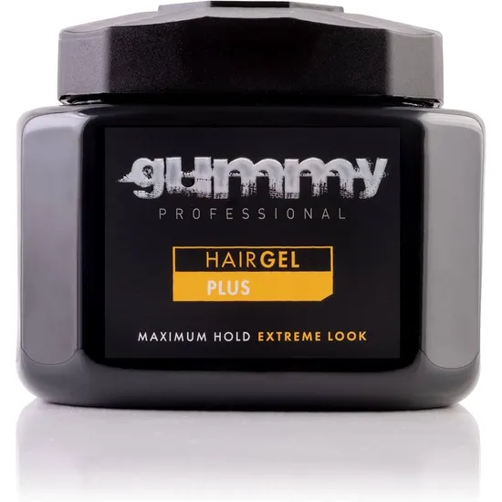 Gummy Hair Gel Plus Maximum Hold & Extreme Look Styling Wax 500Ml