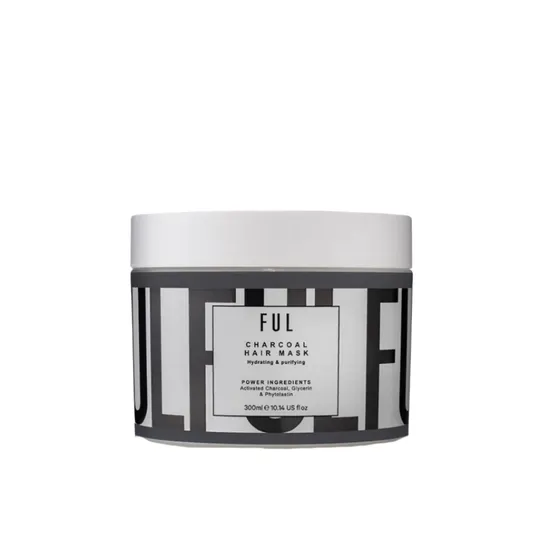 Ful Unisex Multicolor Charcoal Hair Mask 300Ml – Deep Cleansing & Detox Treatment For Oily Hair & Scalp - Purifies & Balances - Image 2