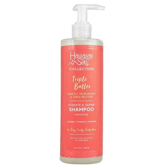 Hawaiian Silky Triple Butter Hydrate & Define Shampoo
