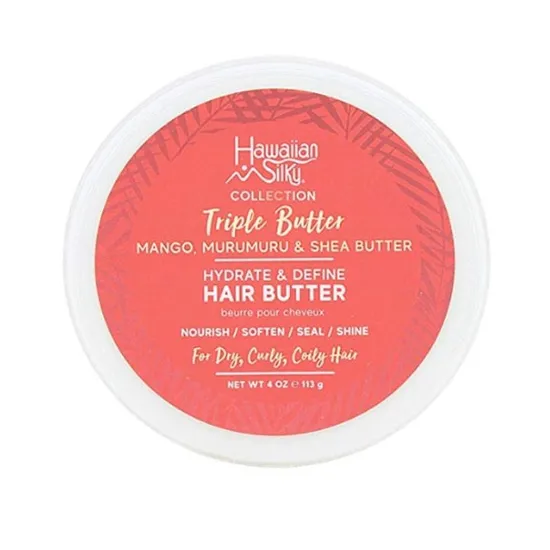 Hawaiian Silky Triple Butter Hydrate & Define Hair Butter