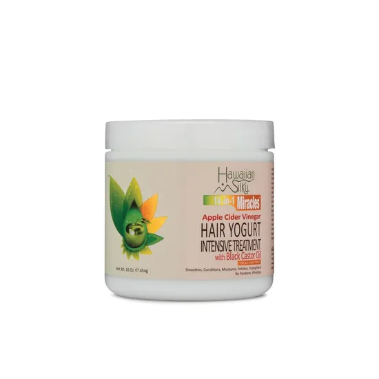 Hawaiian Silky Apple Cider Vinegar Hair Yogurt Intensive Treatment