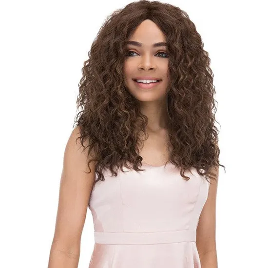 Janet Collection Natural Super Flow Deep Part Syn Gloria Lace Wig