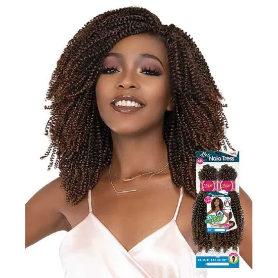 Janet Collection Nala Tress Afro Synthetic 2x Curl Bae 4a Braid