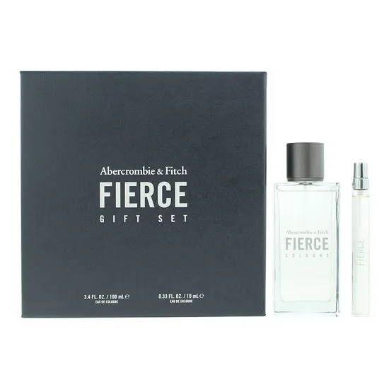 Abercrombie & Fitch Fierce Gift Set: Eau De Cologne 100ml Eau De Cologne 10ml