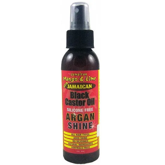 Jamaican Mango and Lime Black Castor Oil Silicone Free Argan Shine