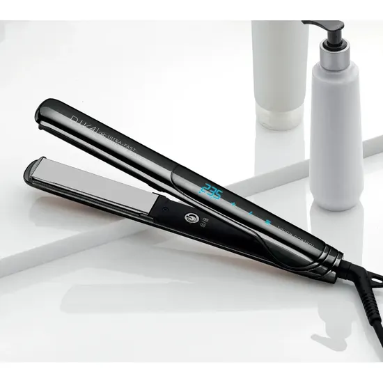 Diva Professional Styling Ultra Fast Platinum Titanium Styler Piano Black