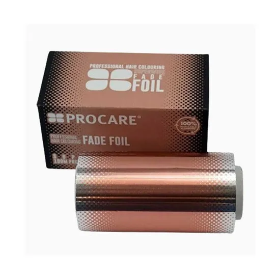 ProCare Superwide Foils For Highlighting & Colouring Rose Gold Roll