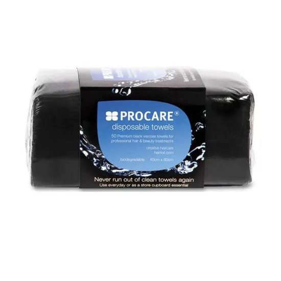 ProCare Black Disposable Towels