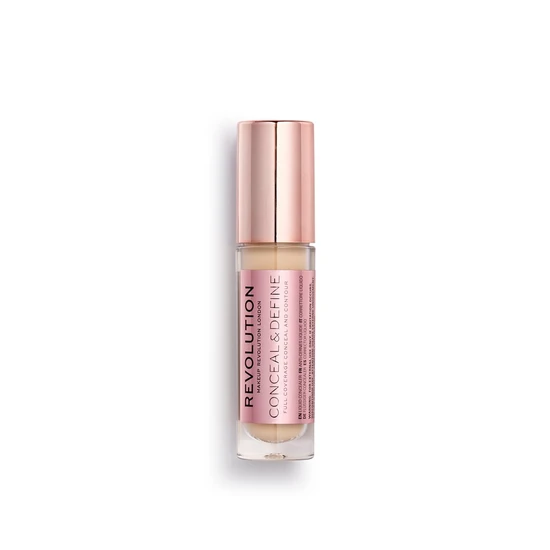 Revolution Conceal & Define Concealer, Lightweight, Long-Lasting, Full Coverage Face Makeup, C6, 4g - Image 5