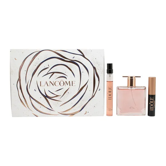 Lancôme Idole Gift Set 25ml Eau De Parfum + 10ml Eau De Parfum + 2.5ml Lash Idole Mascara