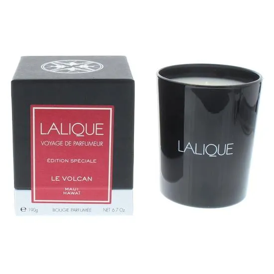 Lalique Le Volcan Maui Hawai Candle