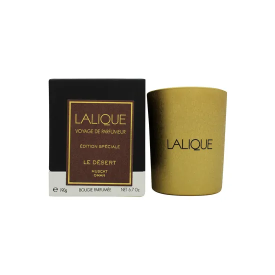 Lalique Le Desert Muscat Oman Candle