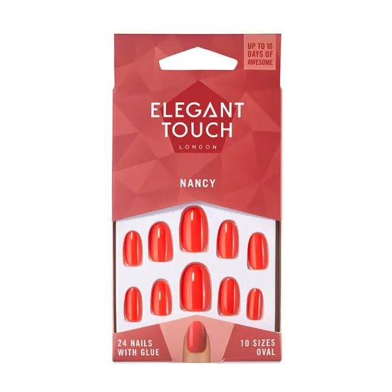 Elegant Touch Nancy Nail With Glue