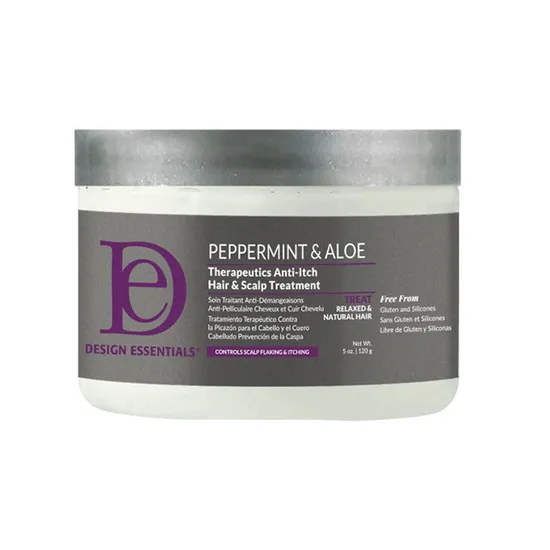 Design Essentials Design Peppermint & Aloe Therapeutics Anti Itch Hair & Scalp Treatment
