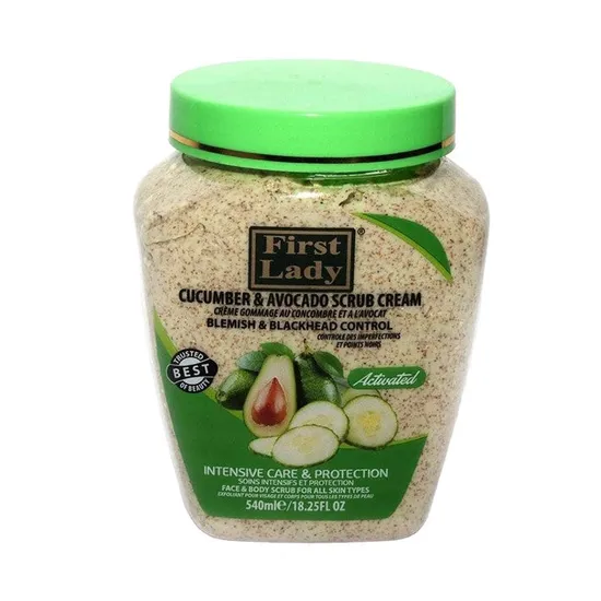 First Lady Cucumber & Avocado Scrub Cream