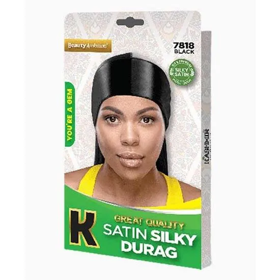 Kashmir Beauty Ambition Great Quality Satin Silky Durag 7818
