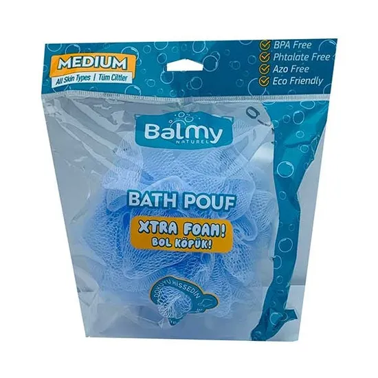 Balmy Naturel Xtra Foam Medium Bath Pouffe
