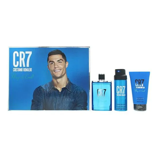 Cristiano Ronaldo Play It Cool Eau De Toilette Gift Set 100Ml