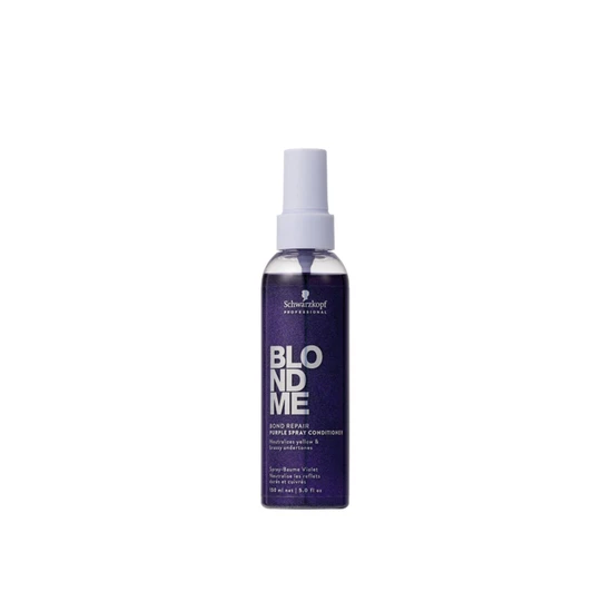 Schwarzkopf BlondMe Bond Repair Purple Neutralising Spray Conditioner