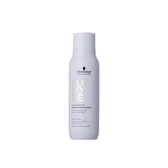 Schwarzkopf BlondMe Bond Repair Purple Neutralising Conditioner