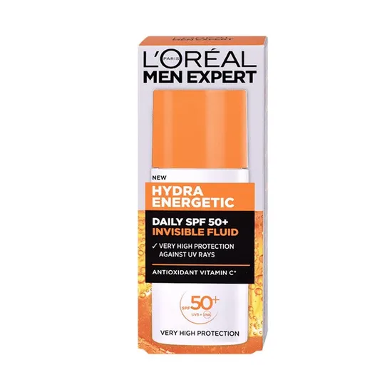 L'Oreal Paris Men Expert Hydra Energetic Daily Invisible Fluid SPF 50