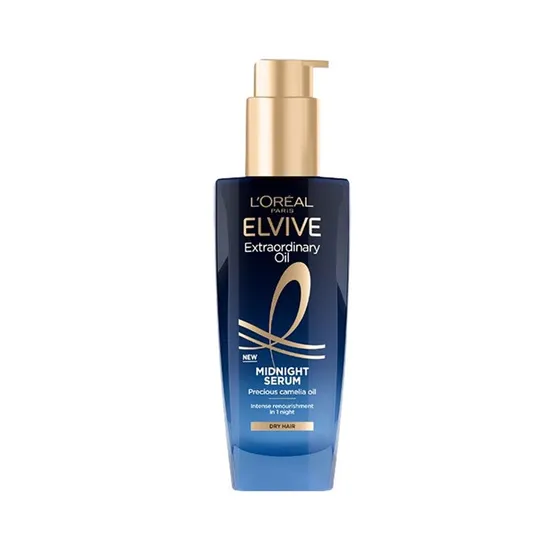 L'Oreal Elvive Extraordinary Oil Midnight Serum Dry Hair 100ml - Image 7