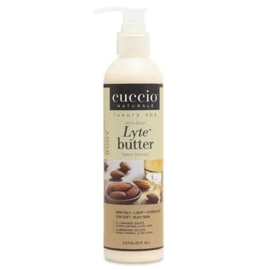 Cuccio Sweet Almond Lyte Body Butter