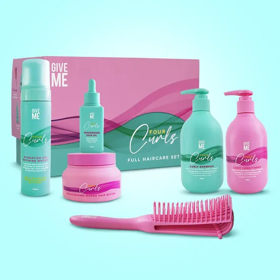 Give Me Four Curls Full Hair Care Set