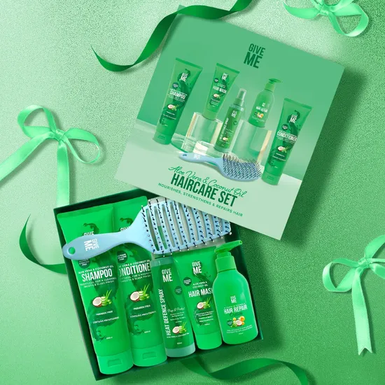 Give Me Aloe Vera & Coconut Oil Full Hair Care Set